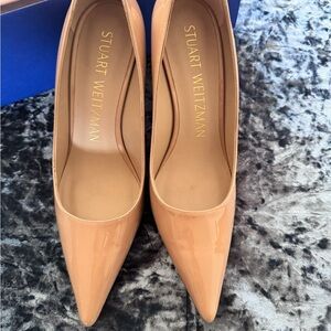 Brand New Stuart Weitzman Nude Stuart 85 Pump
